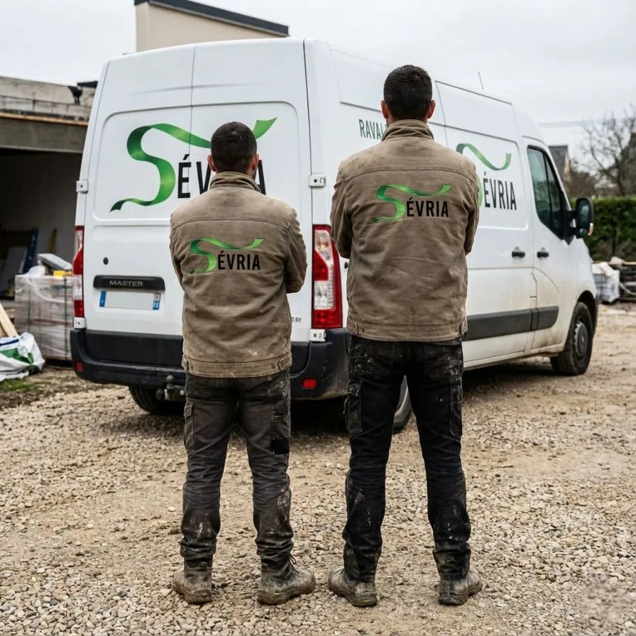 L'équipe Sévria · ravalement de façade à Niort